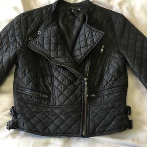 Forever 21 Moto Cropped Jacket